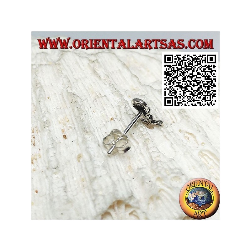 Mini boucle d'oreille en argent, le canari Tweety