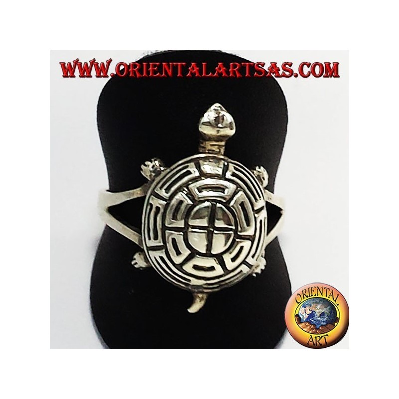 Anillo de plata de la tortuga
