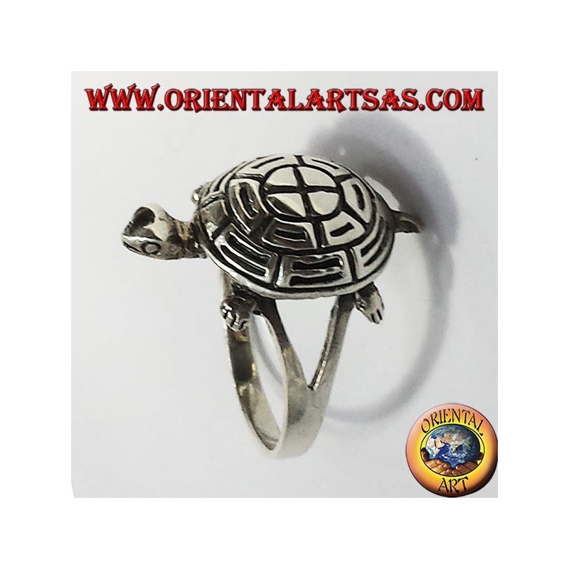 Turtle Silberring