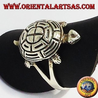 Turtle Silberring