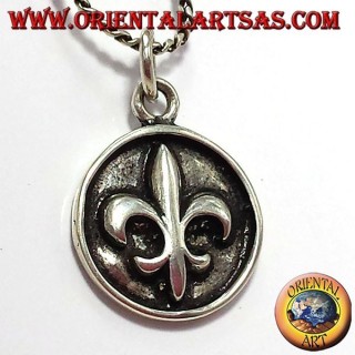 Lily Pendentif (en héraldique) du médaillé d'argent