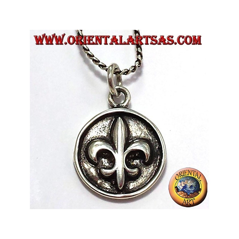 Pendant Lily (heraldry) of silver medalist