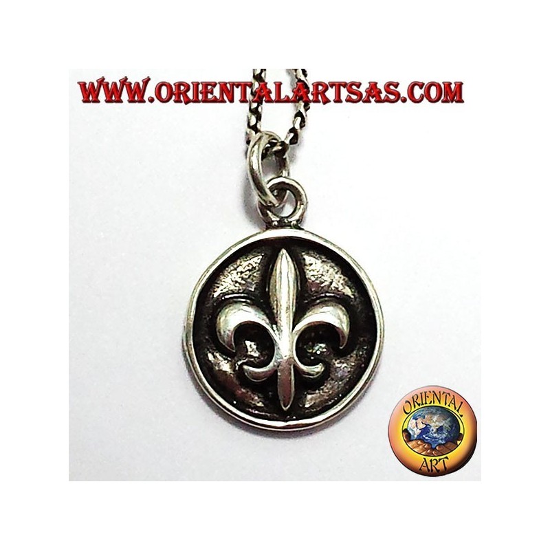 Colgante de Lily (heráldica) de la medalla de plata