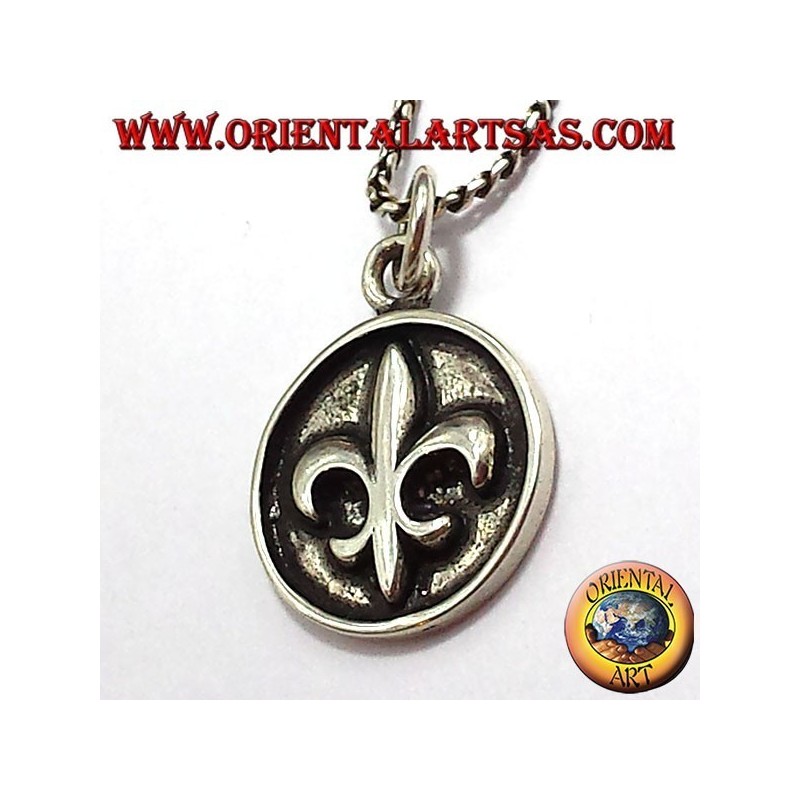 Pendant Lily (heraldry) of silver medalist