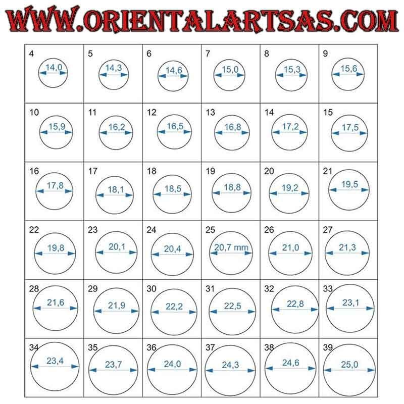 Tighten the gemstone ring to any size from the available