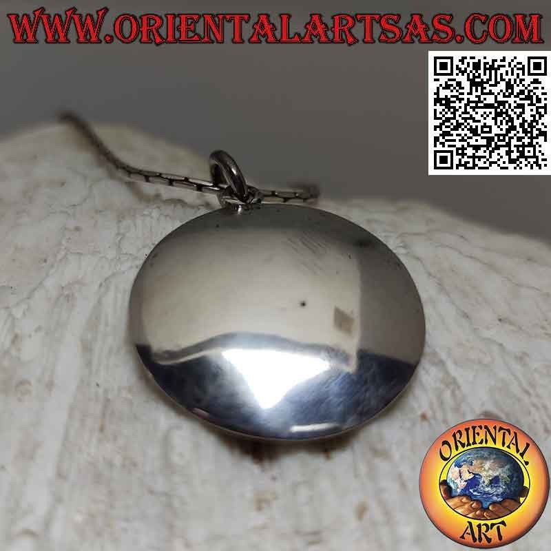 Pendentif en argent, le cadran solaire des anciens