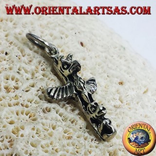 silver pendant (Indian totems of America)