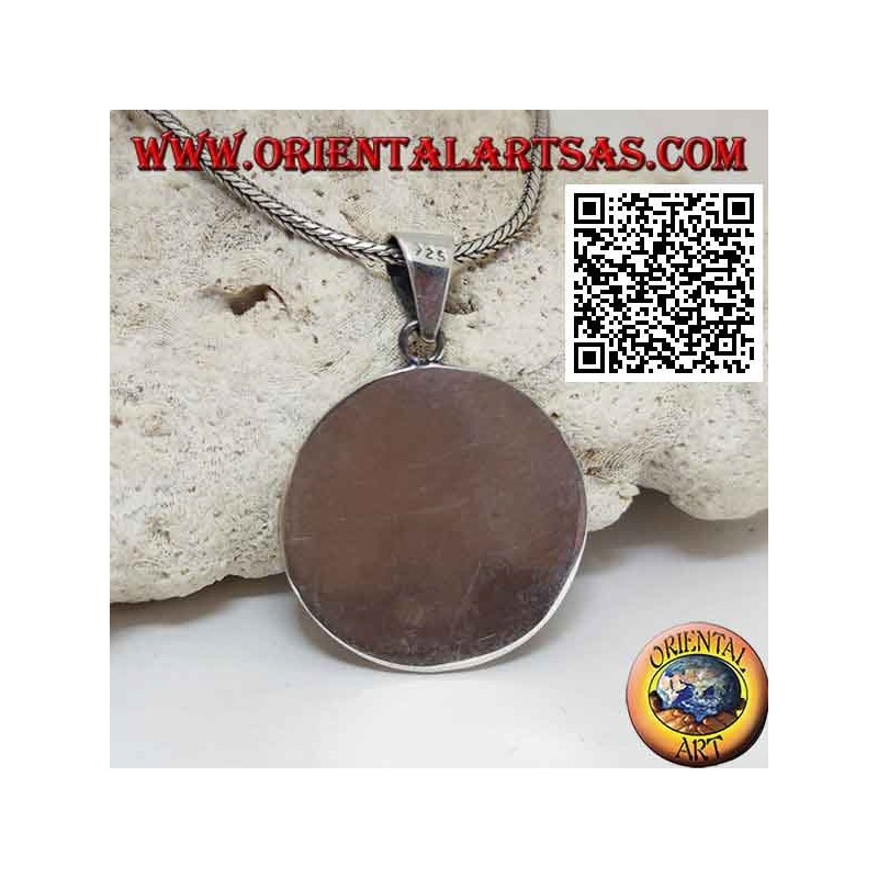 Colgante de plata, sello de una logia masónica