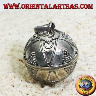 colgante de plata llamados ángeles (llamadas de los ángeles) de 16 mm de diámetro.