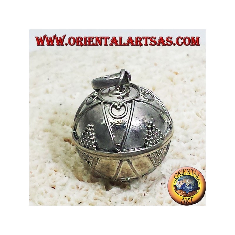 colgante de plata llamados ángeles (llamadas de los ángeles) de 16 mm de diámetro.