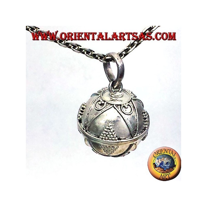 Silber Anhänger genannt Engel (Ruf der Engel) Durchmesser 16mm.