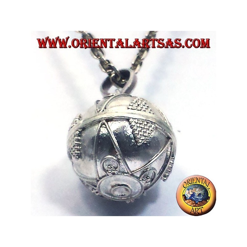 silver pendant called angels (call of the angels) diameter 16mm.