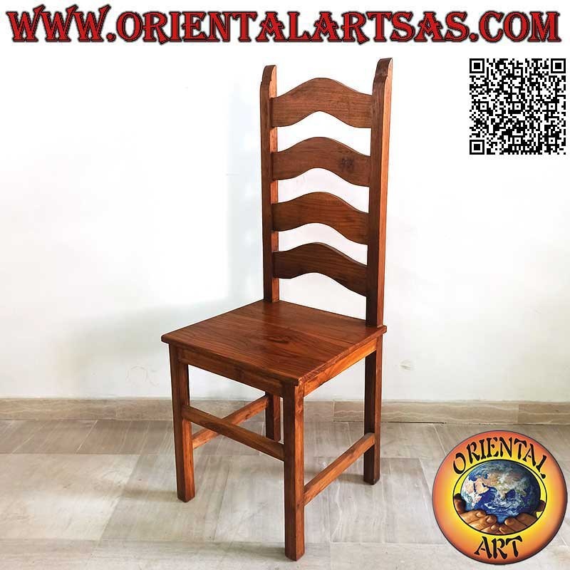 High Back Teak Wood Chair Imperial Style | Oriental Art