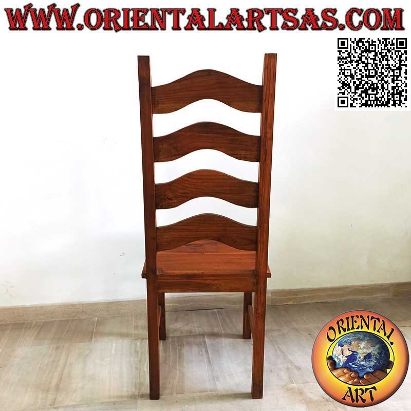 High Back Teak Wood Chair Imperial Style | Oriental Art
