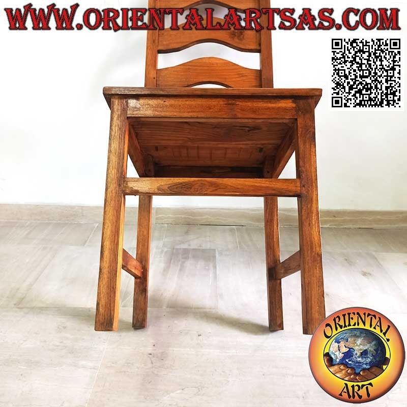 High Back Teak Wood Chair Imperial Style | Oriental Art