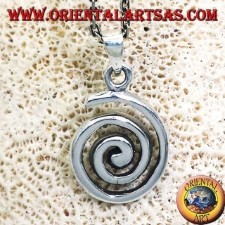 Pendant (involute spiral or Archimedean Spiral) Silver