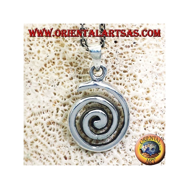 Pendant (involute spiral or Archimedean Spiral) Silver
