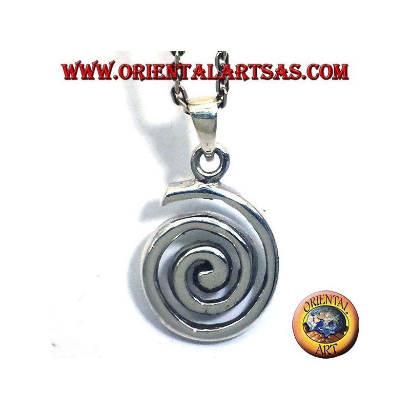 Pendant (involute spiral or Archimedean Spiral) Silver