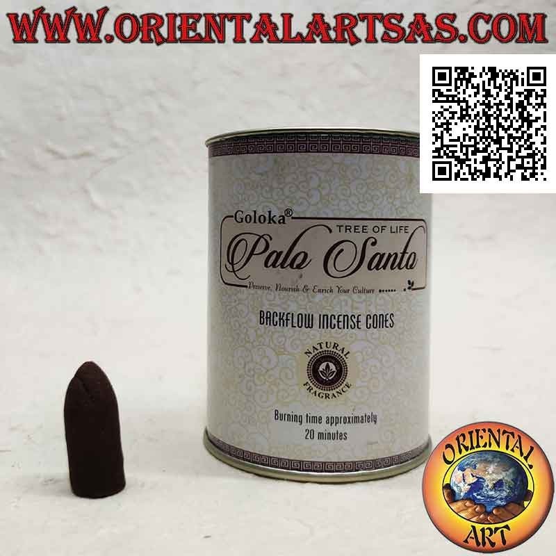 Cônes d'encens pour cascade de fumée, Palo Santo (pack de 24 pièces)