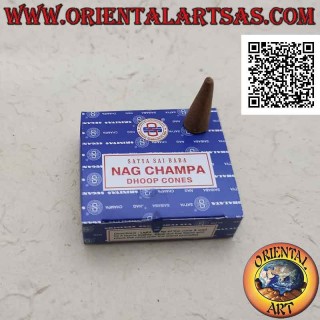 Weihrauchkegel NAG CHAMPA (Packung mit 12 Stück)