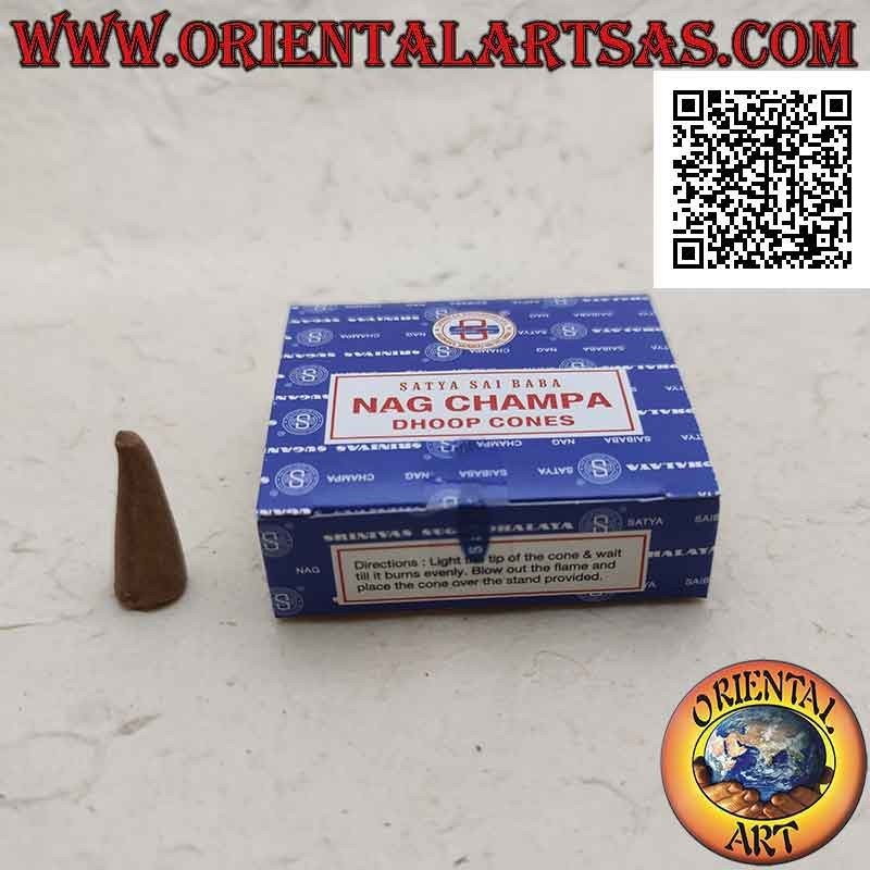 Incense cones NAG CHAMPA (pack of 12 pieces)