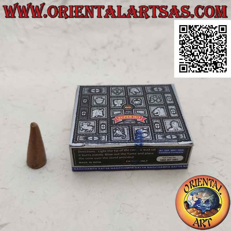 SUPER HIT cone incense (pack of 12 pieces)