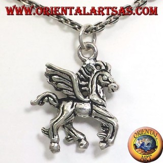 colgante de plata caballo alado dimensiones