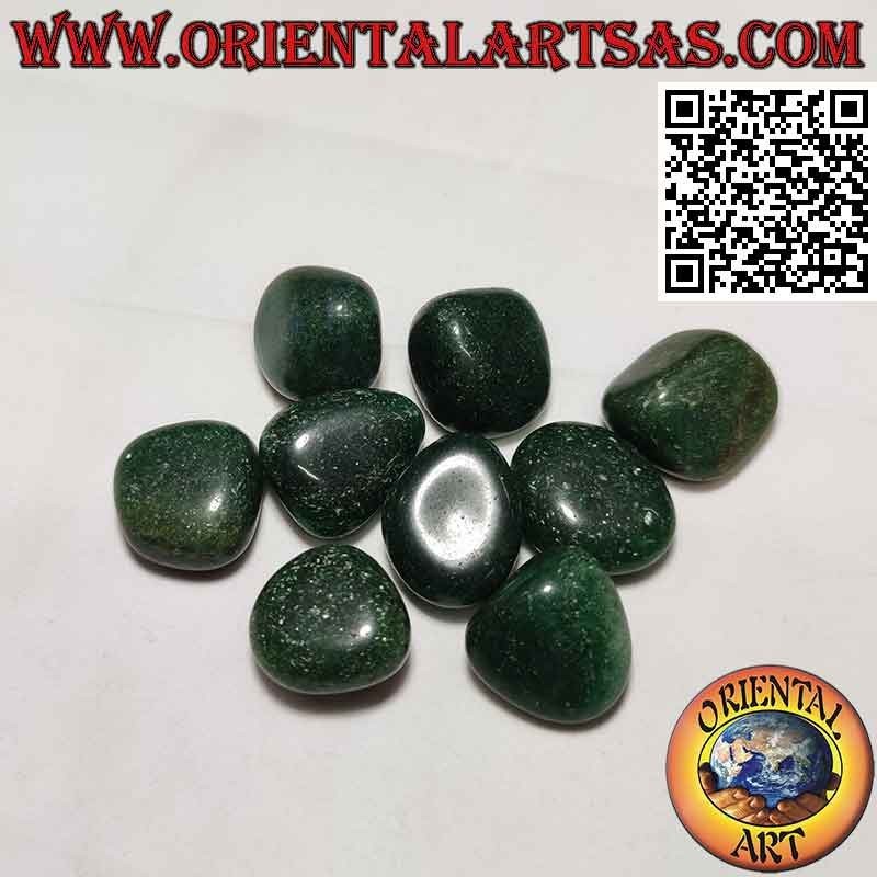 Tumbled Green Agate