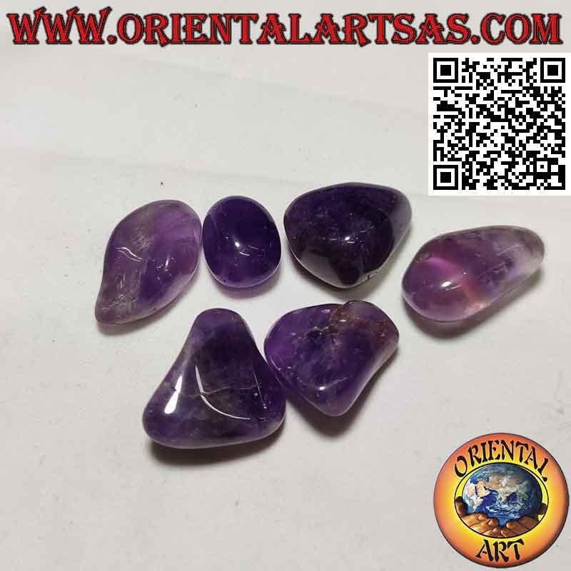 Amethyst getrommelt (Uruguay)