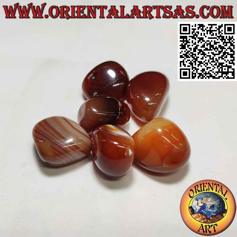Carnelian tumbled (large)