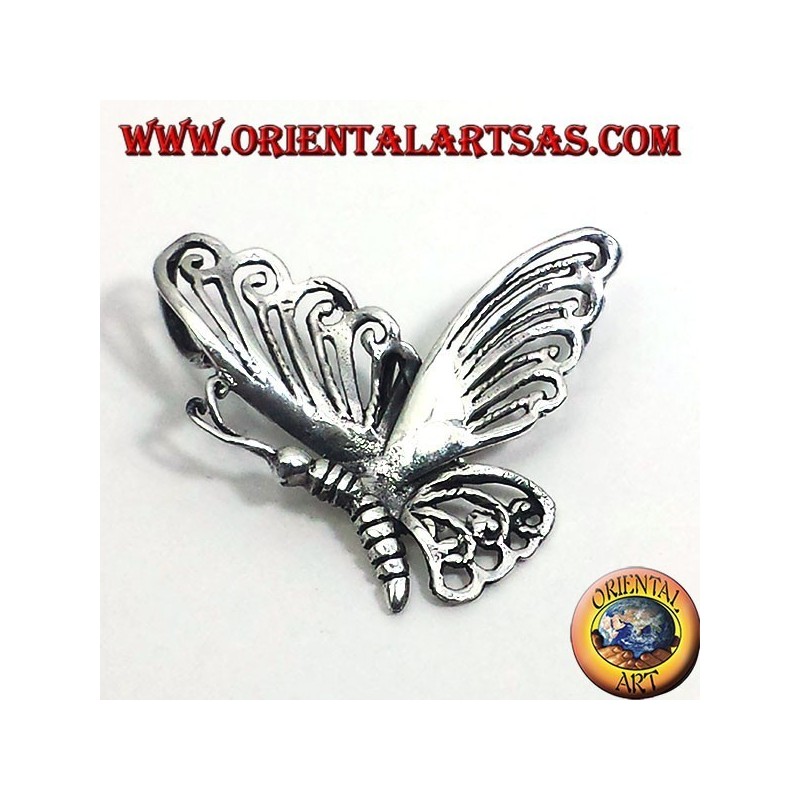 Farfalla  Ciondolo in argento 925