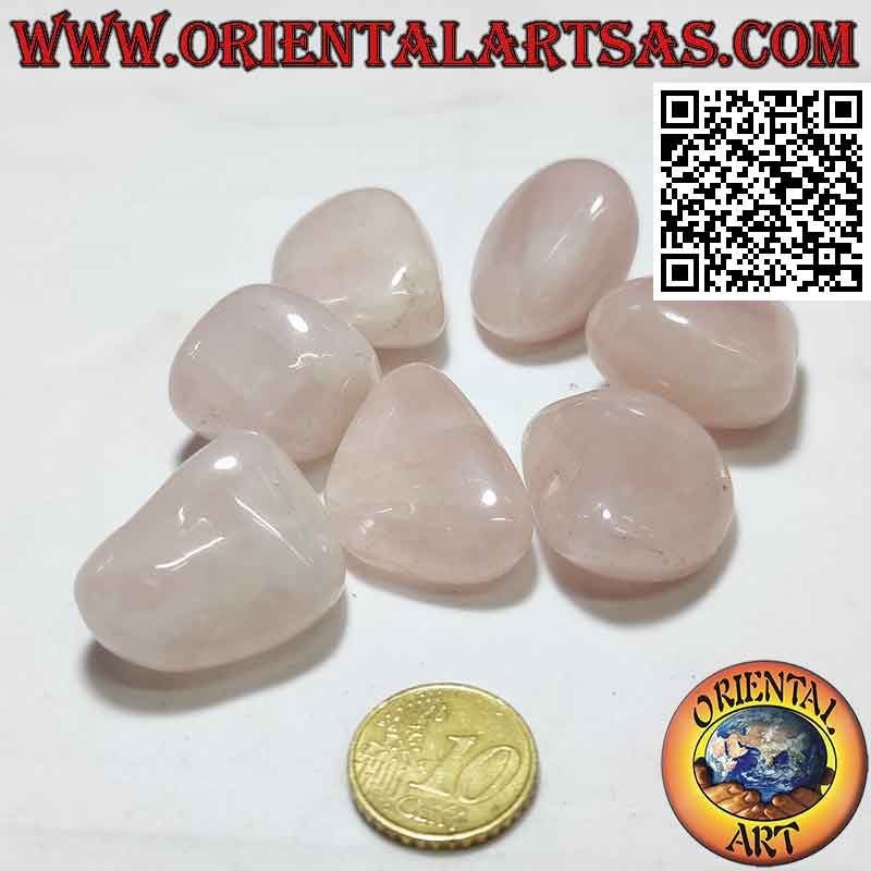 Getrommelter Rosenquarz (mittel)