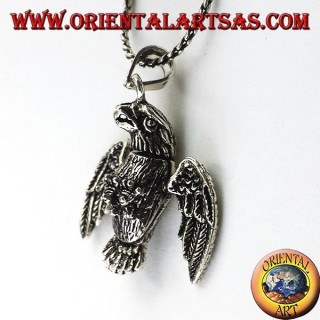 pendentif en trois dimensions d'argent mobile Aigle