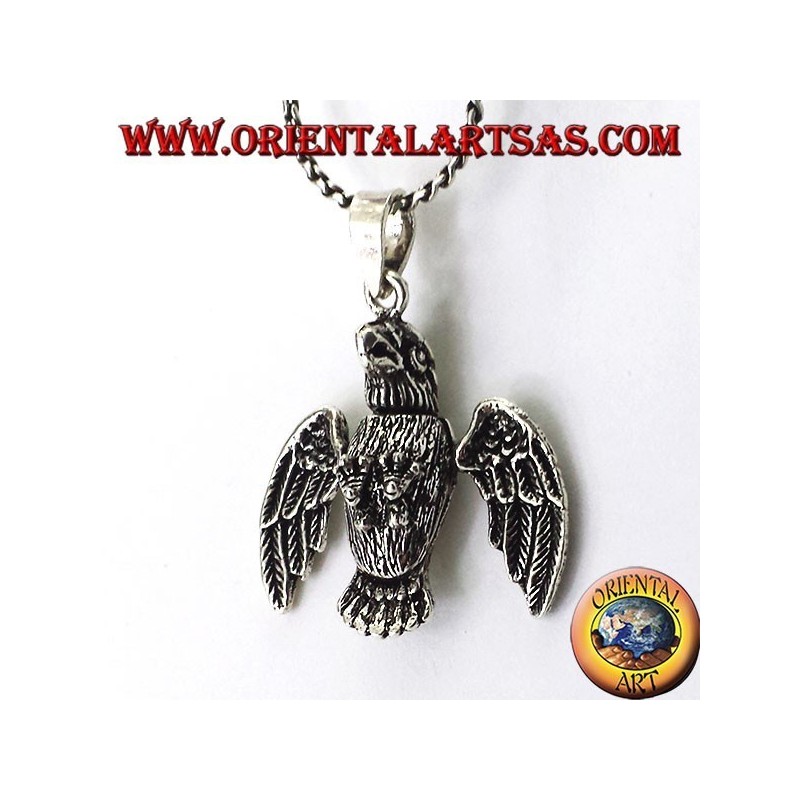 pendentif en trois dimensions d'argent mobile Aigle