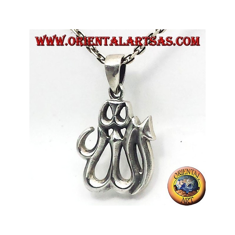 Allah pendentif en argent