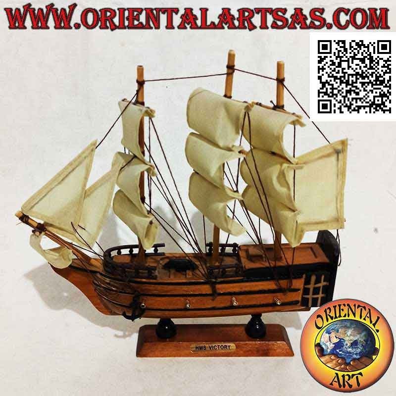 Maquette du voilier en bois "HMS Victory"