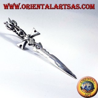 Ciondolo in argento spada medievale