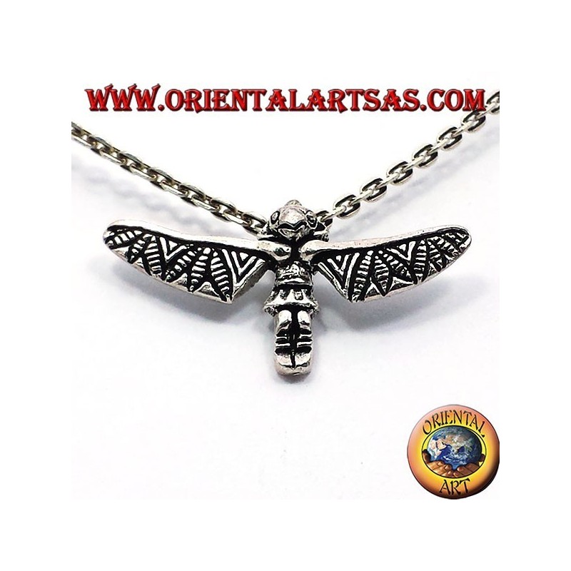 silver pendant (Indian totems of America)
