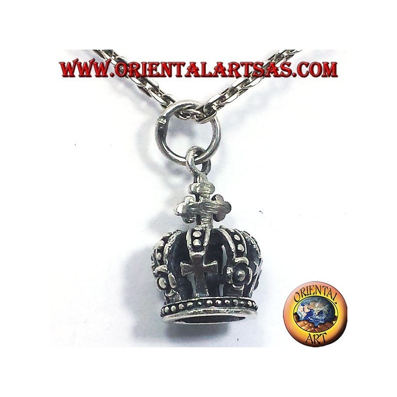 Pendentif Couronne en argent