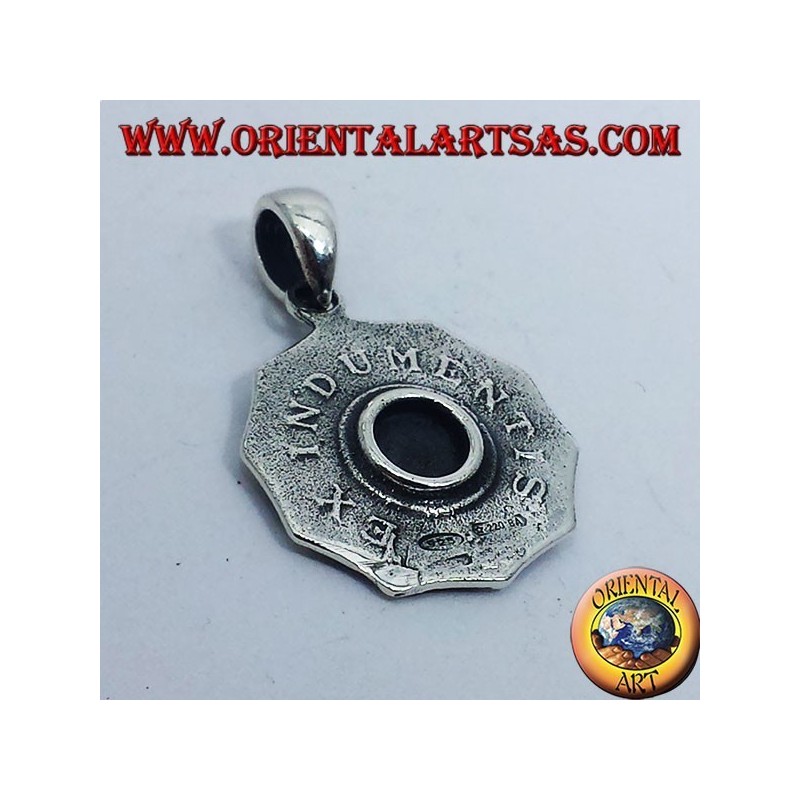 colgante de San Nicola en plata