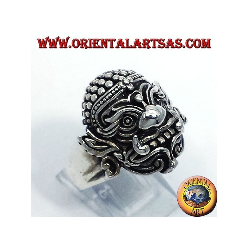 Anillo de plata tailandesa Hanuman