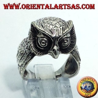 Owl Silberring