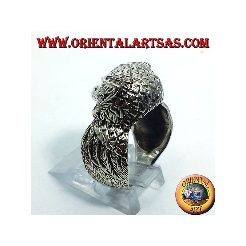 Bague en argent Owl