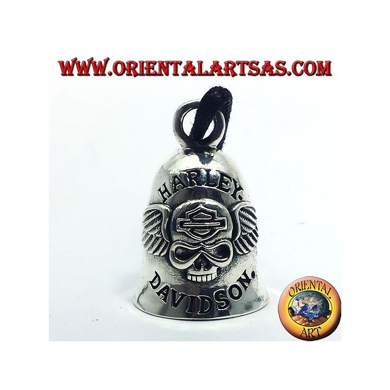 Bell a Harley Davidson argent
