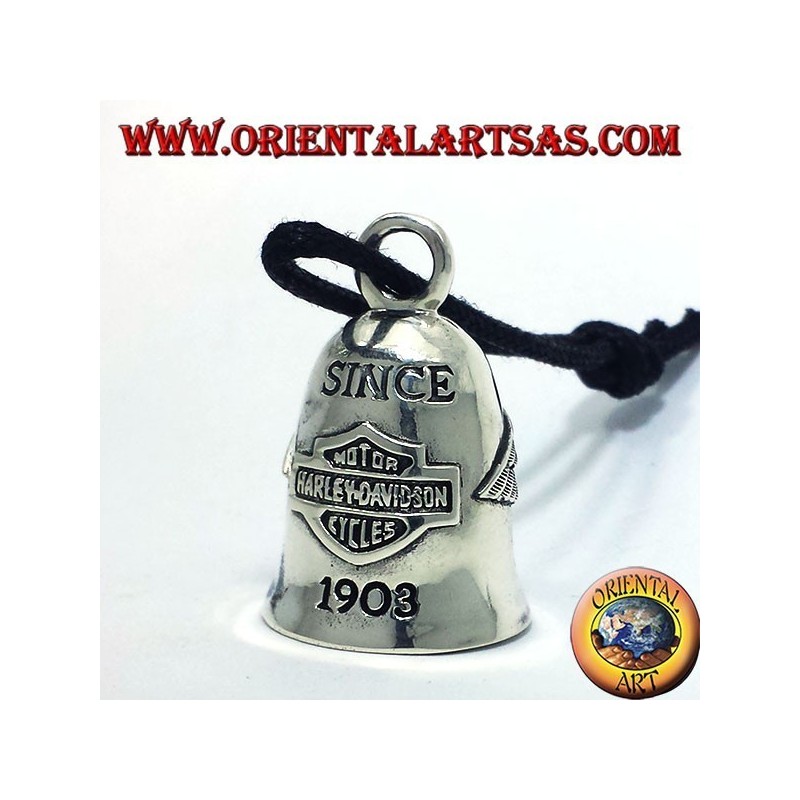 Alarma de plata Harley Davidson