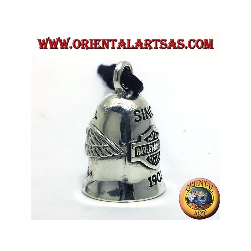 Campanello Harley Davidson in argento