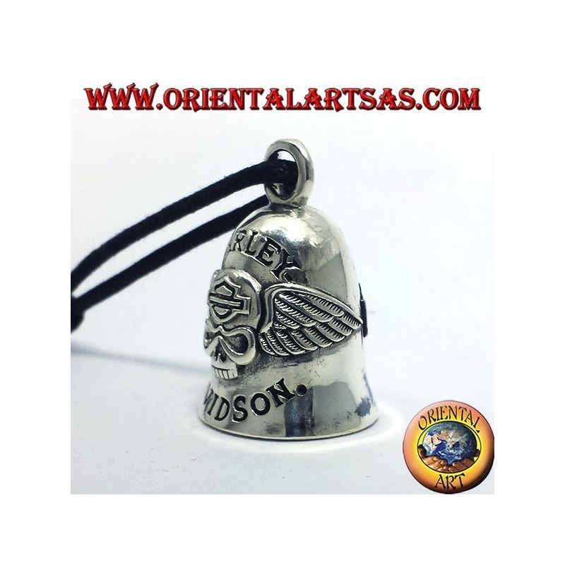 Campanello Harley Davidson in argento