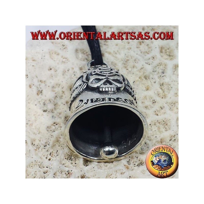 Campanello Harley Davidson in argento