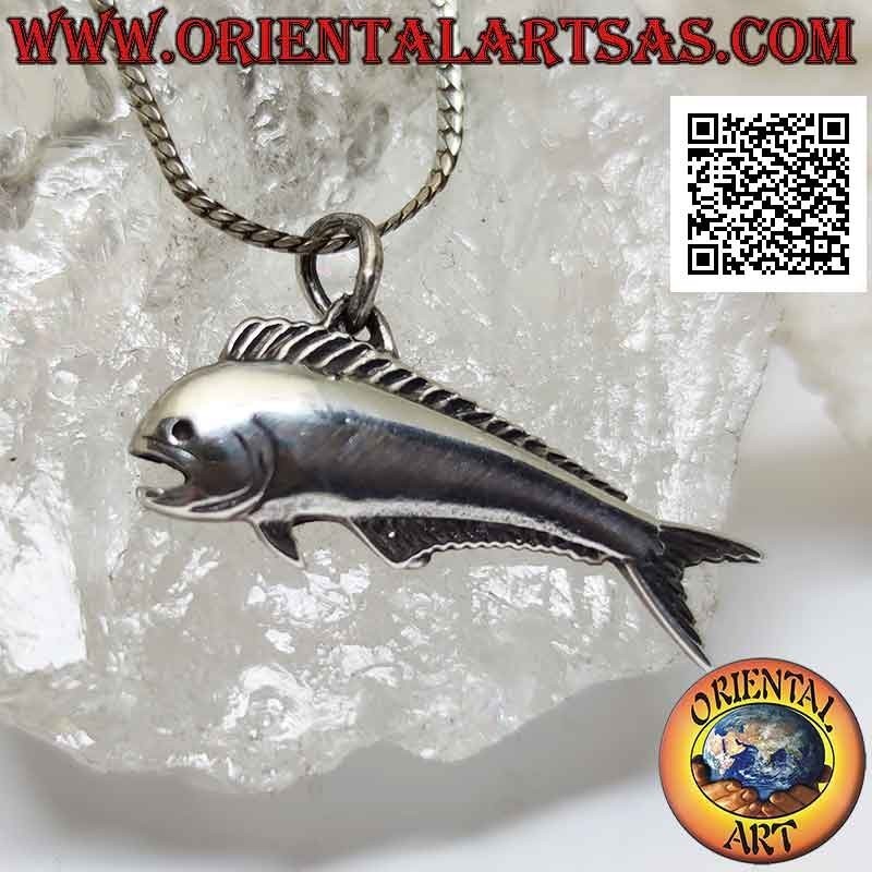 Colgante de plata, el salmón saltarín