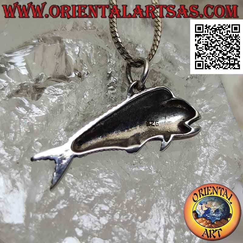 Colgante de plata, el salmón saltarín